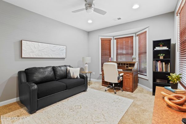 Home Office, Interior, Recessed Lighting