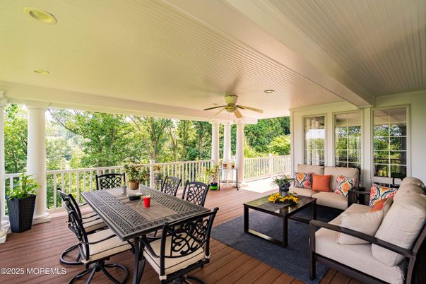 Exterior, Wood Texture Flooring