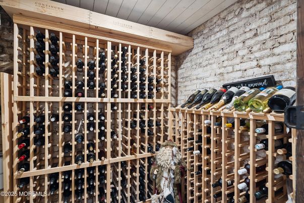 Interior, Stone Walls, Wine Storage