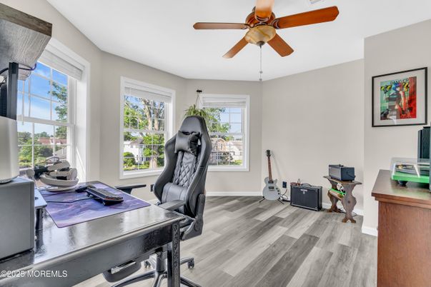 Home Office, Interior, Wood Texture Flooring