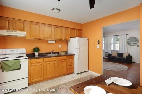Interior, Kitchen, Living room, Wood Texture Flooring