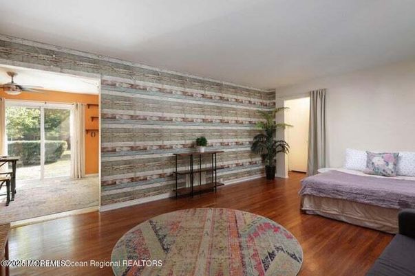 Bedroom, Interior, Wood Texture Flooring, Wooden Walls