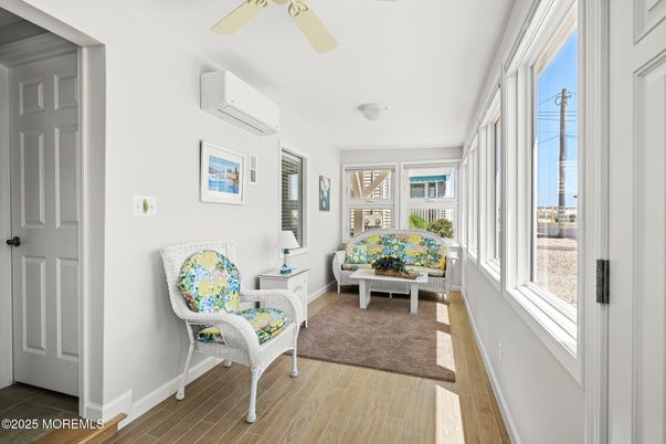 Interior, Sun Room, Wood Texture Flooring