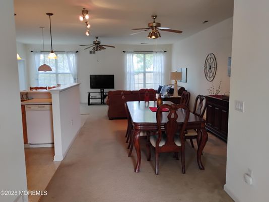 Dining room, Interior, Kitchen, Living room, Pendant Lights