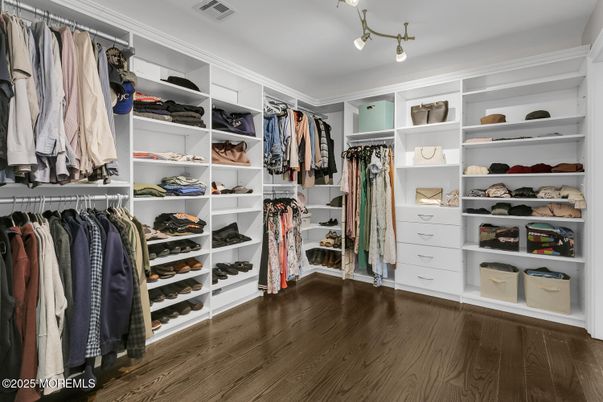 Interior, Walk-in Closets, Wood Texture Flooring