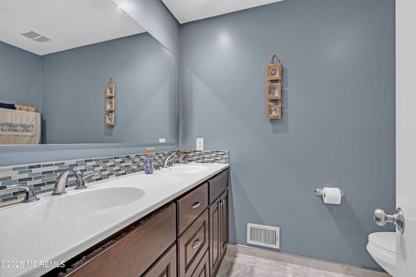 Bathroom, Dual Sink Vanities, Interior, Marble