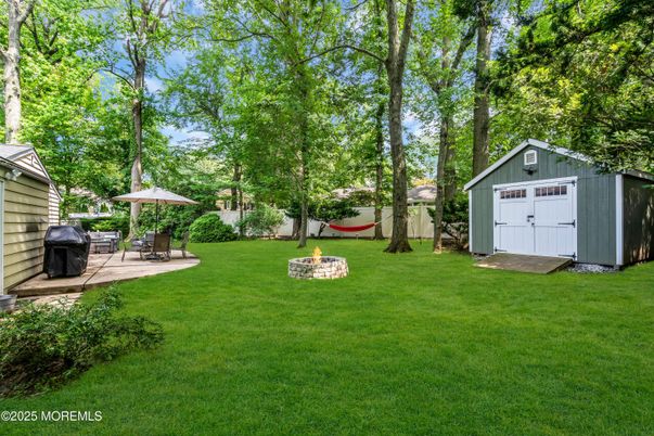 Backyard, Detached Garage, Exterior