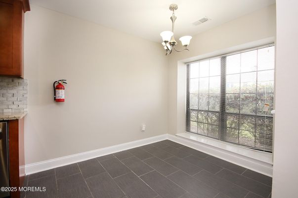 Chandelier, Empty room, Interior
