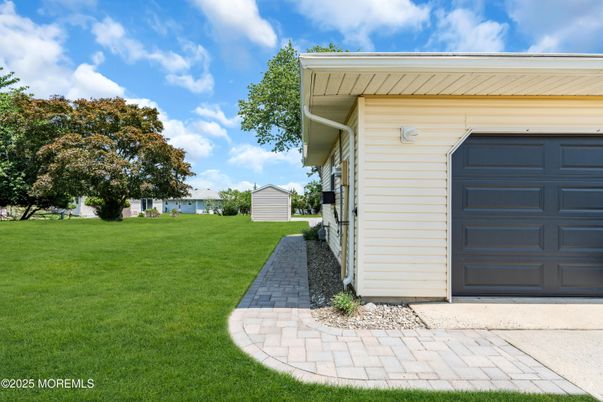 Backyard, Detached Garage, Exterior