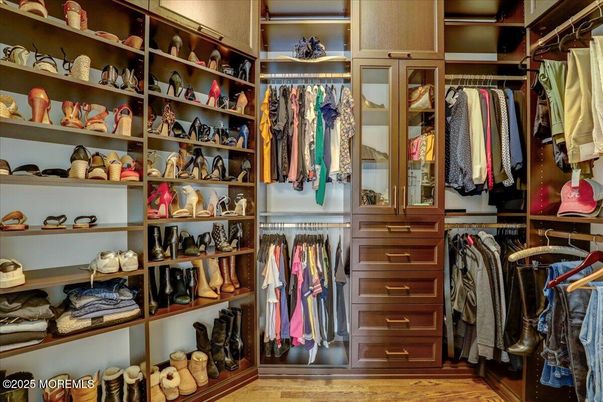 Interior, Walk-in Closets, Wood Texture Flooring