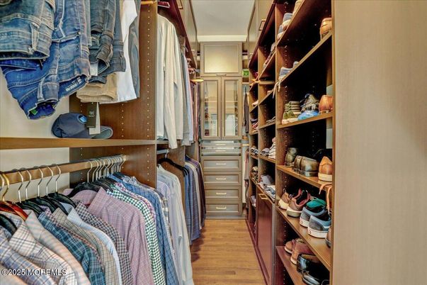 Interior, Walk-in Closets, Wood Texture Flooring