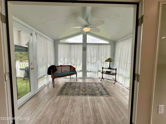 Interior, Sun Room, Wood Texture Flooring