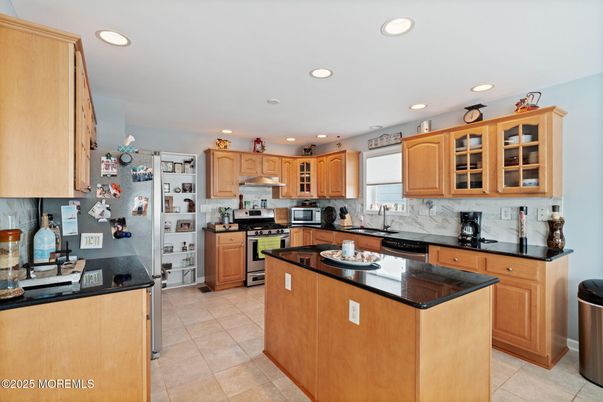 Interior, Kitchen, Recessed Lighting, Stainless Steel Appliances