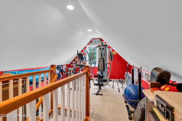 Fitness Equipment, Interior, Recessed Lighting