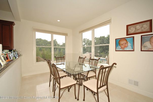 Dining room, Interior, Recessed Lighting