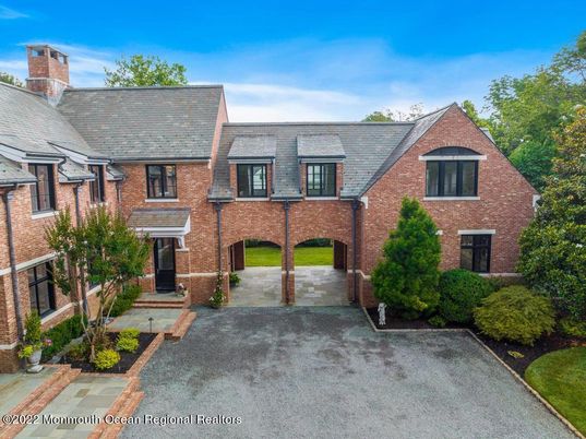 Exterior, Facade, Brick Facade, Tudor Revival