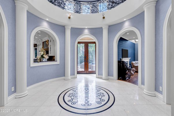 Interior, Marble, Recessed Lighting