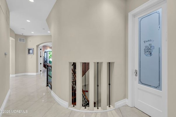 Interior, Marble, Recessed Lighting