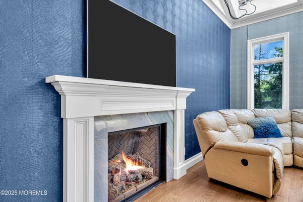 Fireplace, Interior, Living room, Wood Texture Flooring