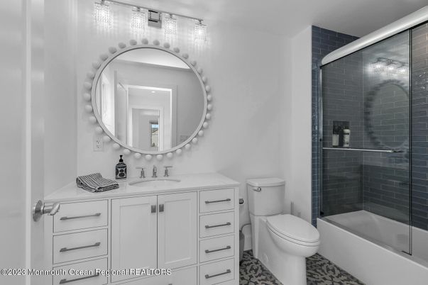 Bathroom, Glass Shower, Interior