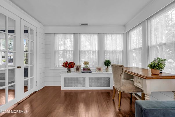 Home Office, Interior, Wood Texture Flooring