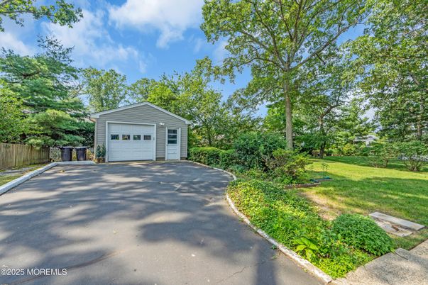 Backyard, Detached Garage, Exterior
