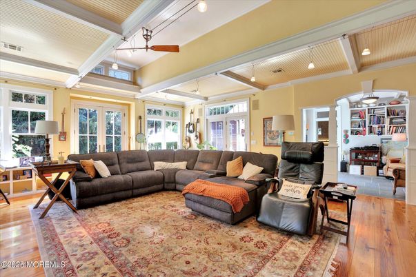 Interior, Living room, Sun Room, Wood Texture Flooring