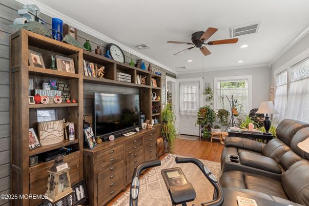 Home Theatre Room, Interior, Living room, Recessed Lighting, Wood Texture Flooring