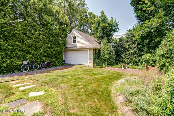 Backyard, Detached Garage, Exterior