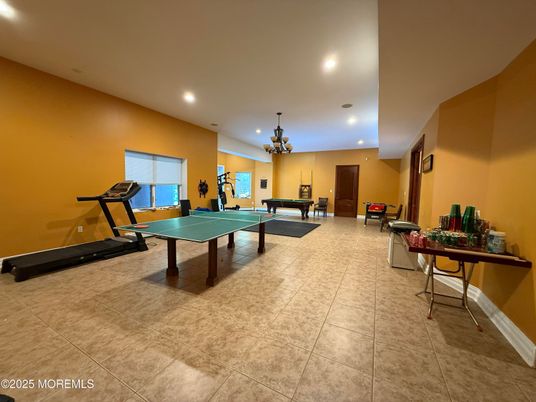Fitness Equipment, Game Room, Interior, Recessed Lighting