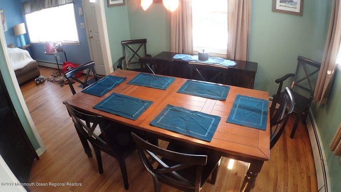 Dining room, Interior, Wood Texture Flooring