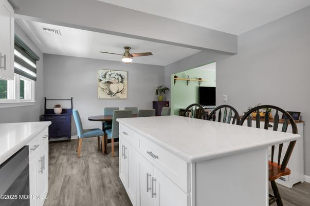 Dining room, Interior, Wood Texture Flooring
