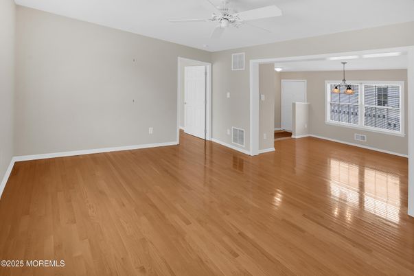 Empty room, Interior, Wood Texture Flooring