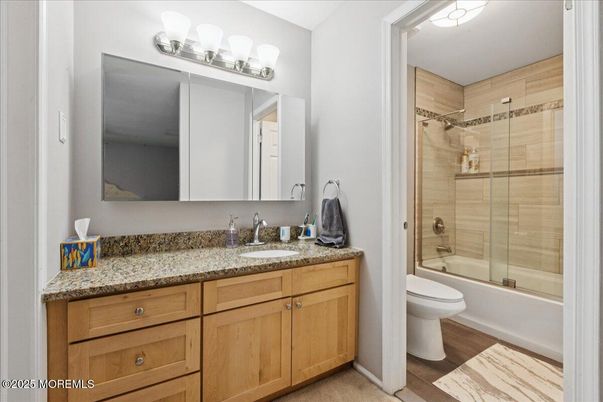 Bathroom, Dual Sink Vanities, Glass Shower, Interior