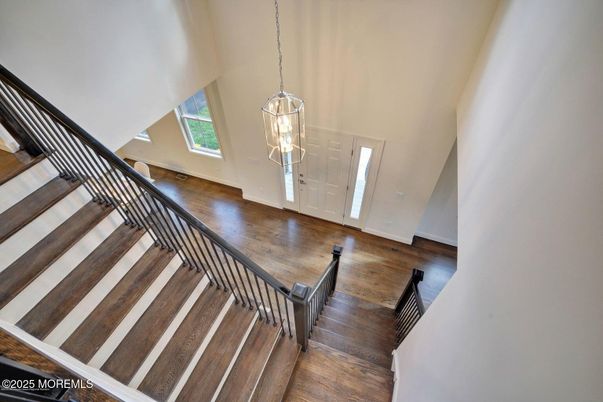 Interior, Pendant Lights, Wood Texture Flooring