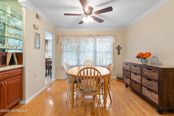 Dining room, Interior, Wood Texture Flooring