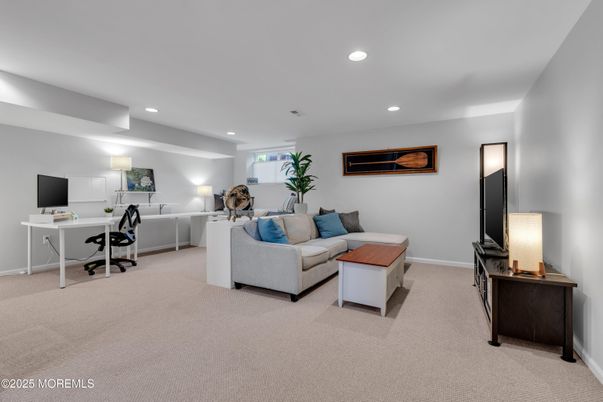 Home Office, Interior, Living room, Recessed Lighting