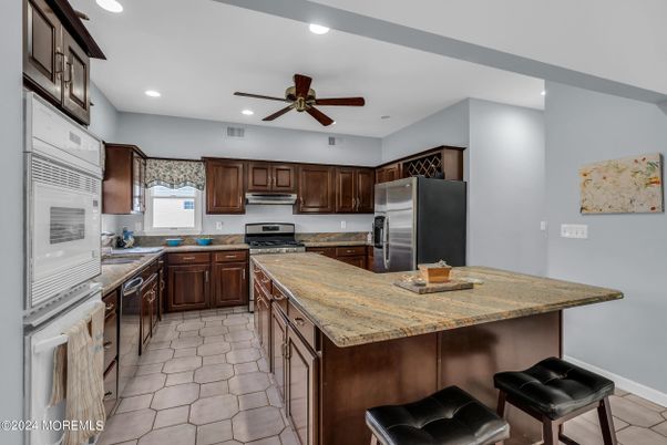 Interior, Kitchen, Recessed Lighting, Stainless Steel Appliances