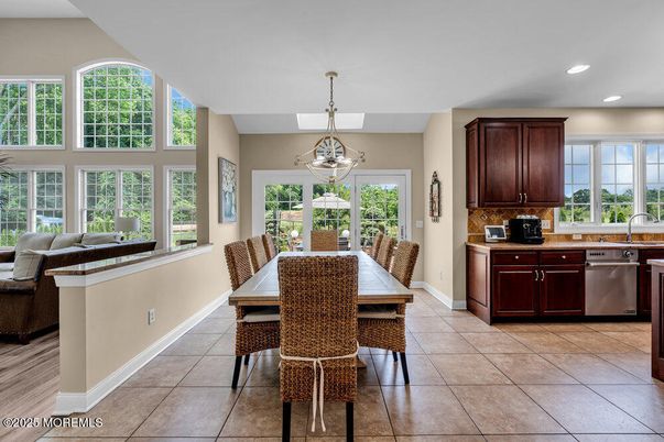 Dining room, Interior, Kitchen, Pendant Lights, Recessed Lighting