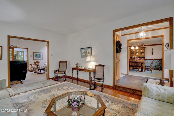 Chandelier, Dining room, Interior, Pendant Lights, Wood Texture Flooring