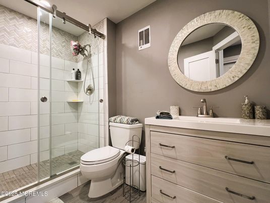 Bathroom, Glass Shower, Interior