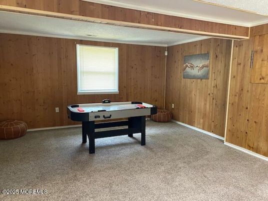 Game Room, Interior, Wooden Walls