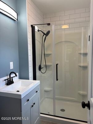 Bathroom, Glass Shower, Interior