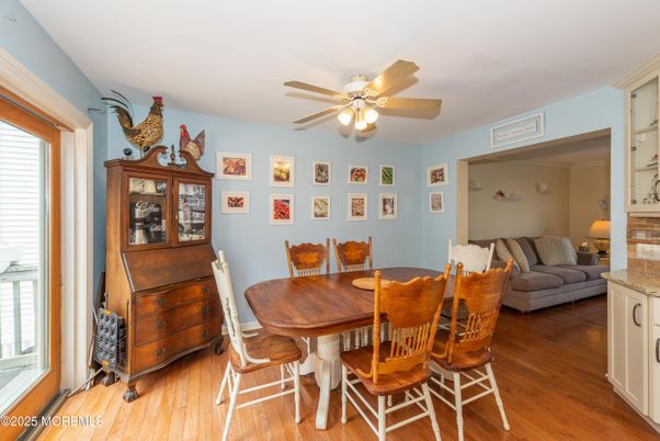 Dining room, Interior, Wood Texture Flooring
