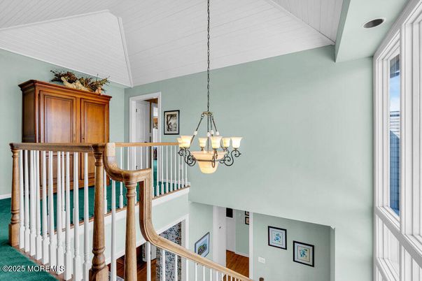 Chandelier, Interior
