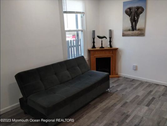 Fireplace, Interior, Wood Texture Flooring