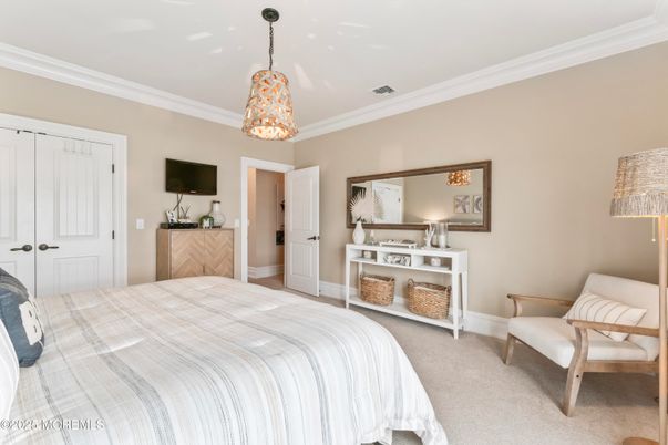 Bedroom, Interior, Pendant Lights