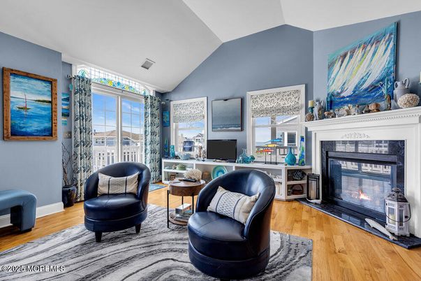 Fireplace, Interior, Wood Texture Flooring