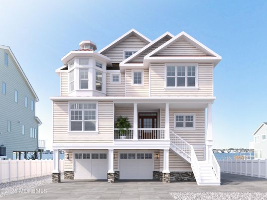 Attached, Exterior, Facade, Farmhouse
