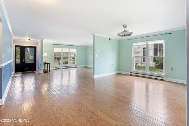 Empty room, Interior, Wood Texture Flooring